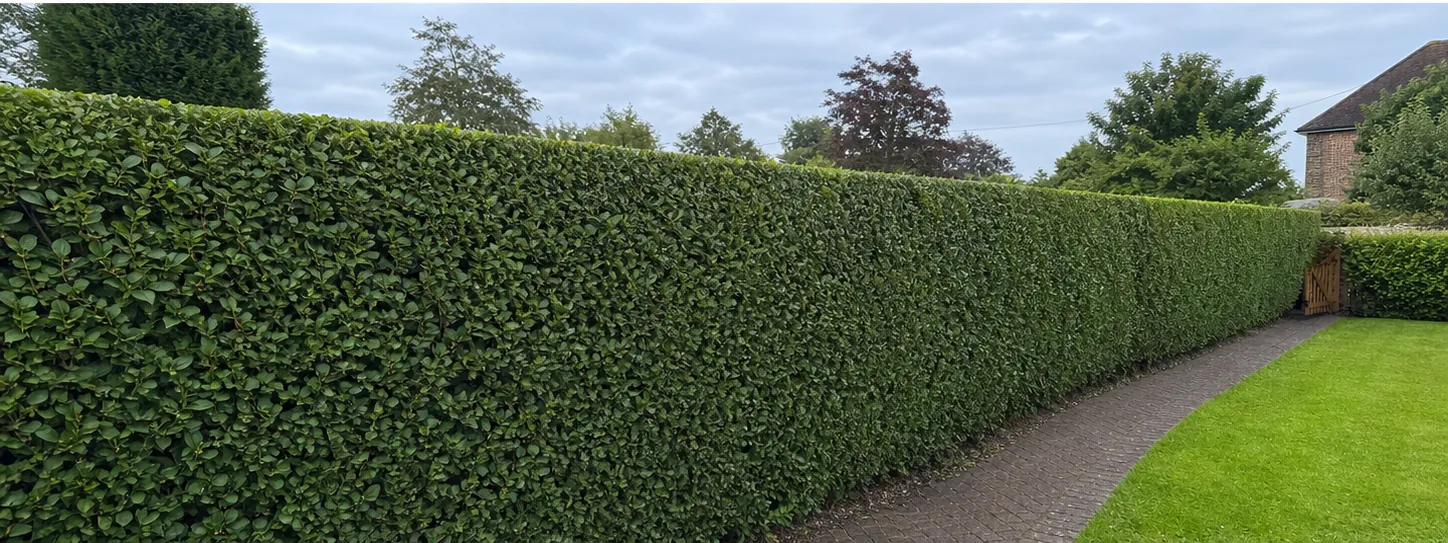 Hedge Trimming - After